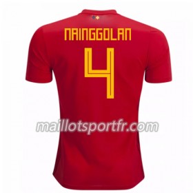 Maillot de Foot Belgique Nainggolan 4 Domicile Coupe du monde 2018